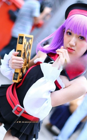 手捧魔法书的少女cosplay [17P]
