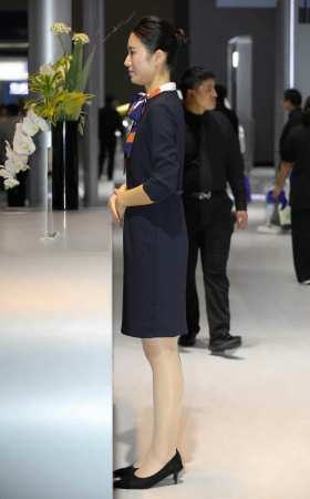 世界产业大会礼仪高挑肉丝美腿高跟 10P