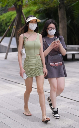包臀裙美女 [21P]