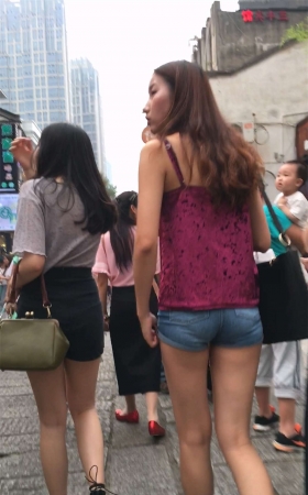 街拍美女