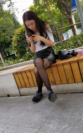 性感的黑丝大美女