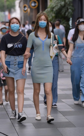 性感的包臀裙小姐姐 [20P]
