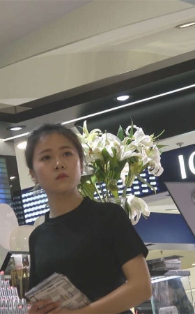 极品高跟鞋丝袜美腿包臀裙化妆品销售