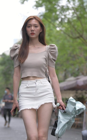  一始街拍作品  白裙美女 [789P1V-27.2GB]