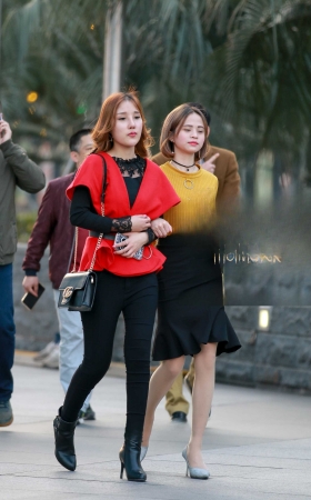 长腿网红脸 [19P]