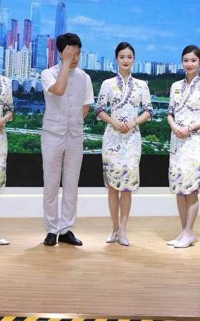 七位海航空姐如七仙女下凡 8P