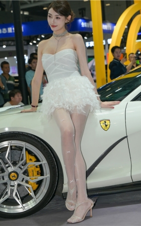 白丝抹胸裙美女(269P)
