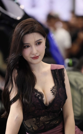 美胸车模 [10P]