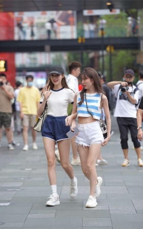 青春靓丽闺蜜
