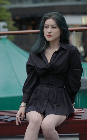 黑色衬衫裙 [137P1V-1.95GB]