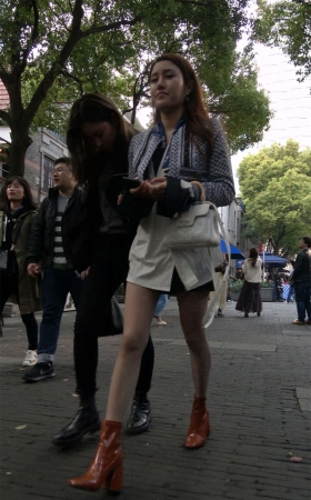 性感美腿热裤漂亮女神