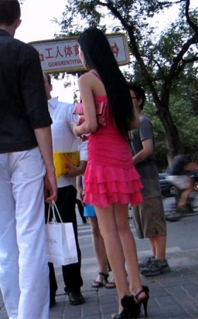 街拍美女