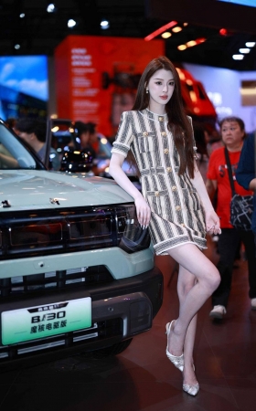 20250426车展上的长发美女（book） [15P]