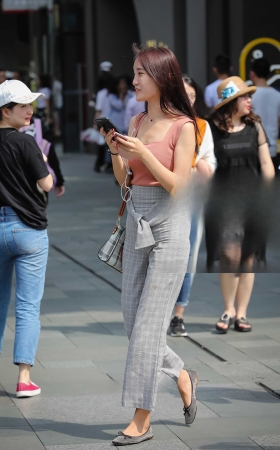 美得很自然 让路人心动 [20P]