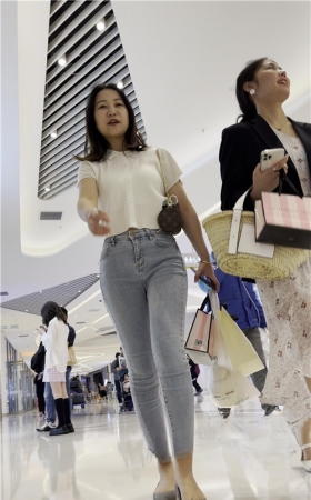 牛仔美女