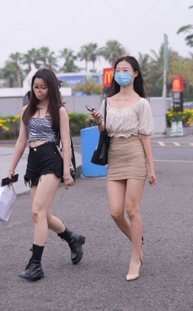 美腿包臀裙高跟小姐姐~ [13P]