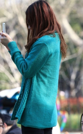 No146 白肤墨镜配上超薄黑丝的感觉很好