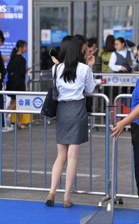 平底鞋丝袜OL美女3A415[291M]