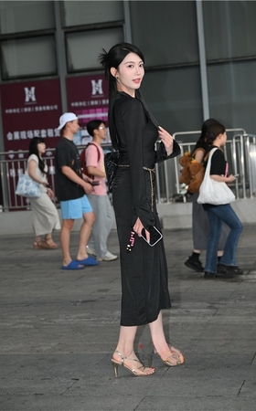 黑色长裙美人(100P)