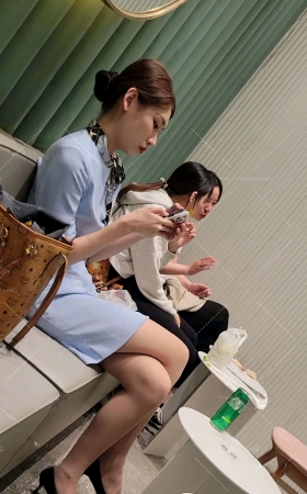 高跟吧台肉丝礼仪 [6P]
