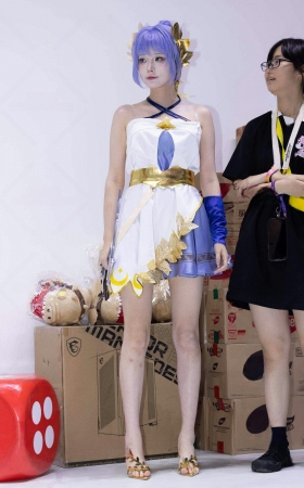 L1503-82P上海CJ-世纪华通展台的一些dancer和coser小姐姐 11P