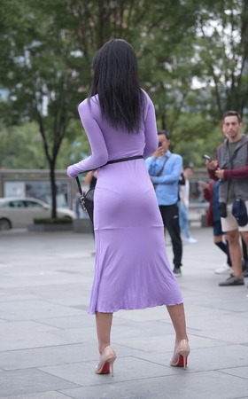紫裙