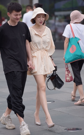 帽子美女