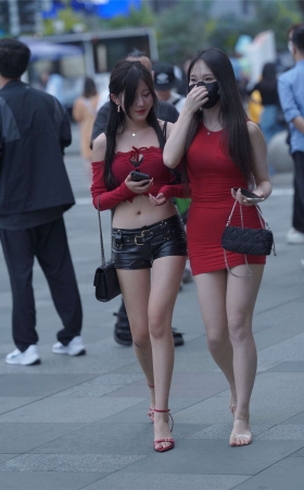 亮眼的红色