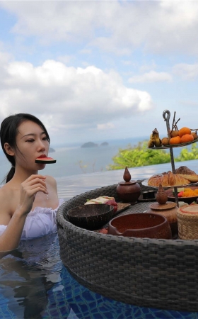 Samui旅拍作品 梦中的早餐