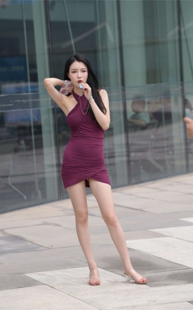 修身礼服裙