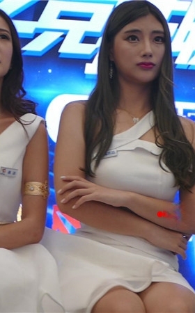 ChinaJoy几个漂亮的模特美女