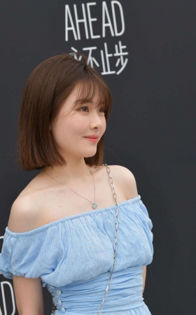 深圳时装周—清新蓝裙姐妹花 [22P]