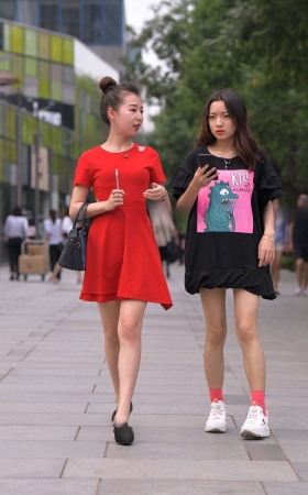 B101、情有独钟红衣少妇 [15P]