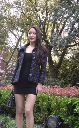 超短裙美腿高跟性感美女