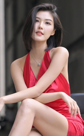 红衣美女 [20P]