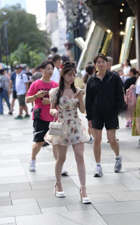 街拍魅力花裙子小仙女~ [23P]