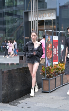 超级无敌短热裤真性感