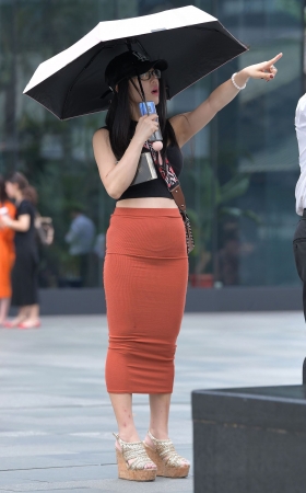 性感紧致包臀裙 [19P]