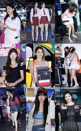 L1506-184P 2025上海CJ游戏展收官散图模特素人合集 4P