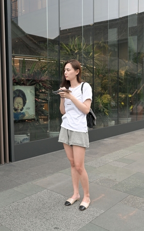 小姐姐的腿很美