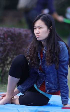 No1236 修长美女倾情演绎高难度瑜珈专场 第3套