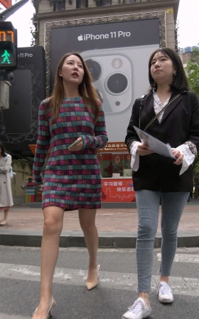 美丽大方气质高跟小姐姐