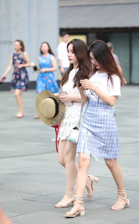 一看就是白富美小姐姐